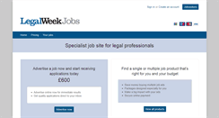 Desktop Screenshot of legalweekjobs-rs.madgexjb.com