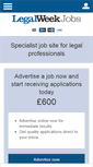 Mobile Screenshot of legalweekjobs-rs.madgexjb.com